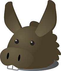 Image showing Donkey cartoon