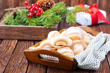 Image showing christmas cookies