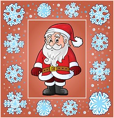 Image showing Christmas decorative greeting card 6