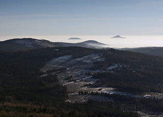 Image showing Mountain landscape in winter