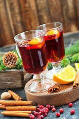 Image showing christmas drink