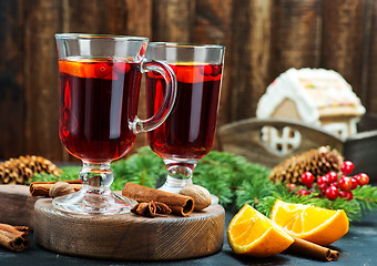 Image showing christmas drink