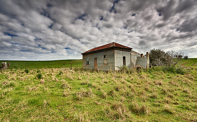 Image showing Old Abandoned Country Homestead Australia