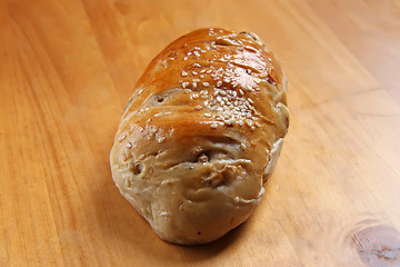 Image showing Walnut and raisin bread