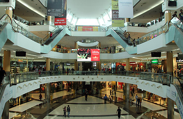 Image showing South City Mall in Kolkata, India
