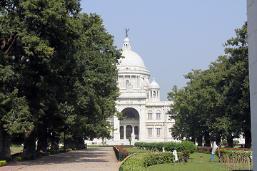 Image showing Victoria memorial, Kolkata, India