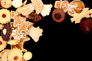 Image showing christmas cookies and gingerbread from czech republic