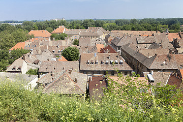 Image showing Roofs of a small serbian town