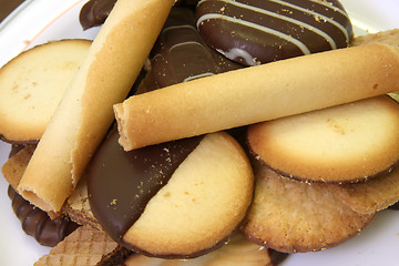 Image showing Assorted cookies