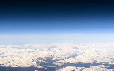 Image showing Aerial photo of Iceland