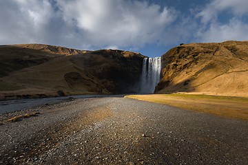 Image showing Waterfall in Iceland