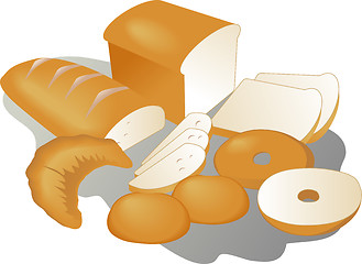 Image showing Bread illustration