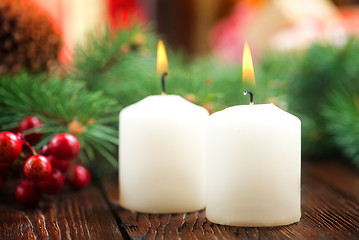 Image showing Candles