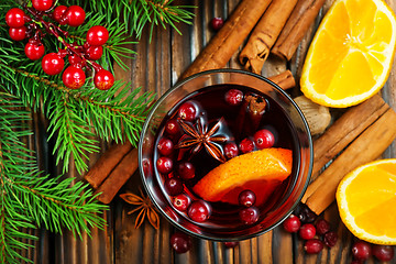 Image showing christmas drink