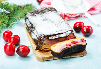 Image showing Christmas cake