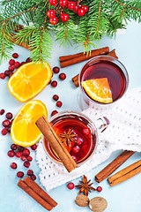 Image showing christmas drink