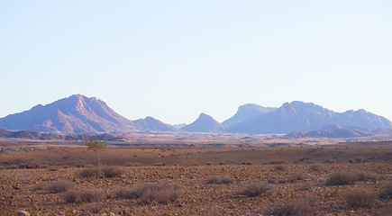 Image showing mountains in Namibia