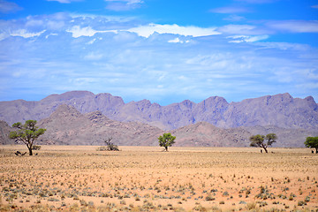 Image showing mountains in Namibia