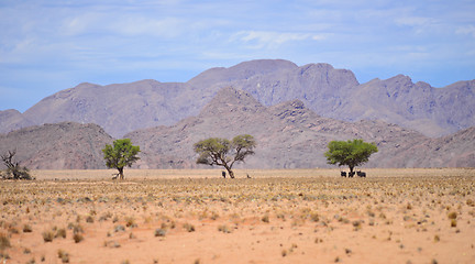 Image showing mountains in Namibia