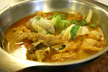 Image showing Fish curry