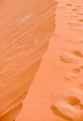 Image showing sand dune