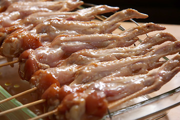 Image showing Raw chicken wings