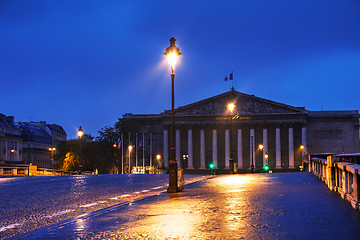 Image showing Assemblee Nationale in Paris, France 