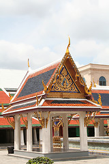 Image showing Thai temple courtyard