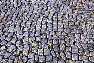 Image showing road of stones