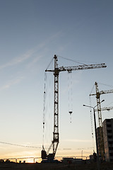 Image showing construction of a new home