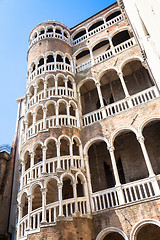 Image showing Bovolo staircase in Venice