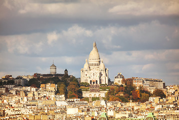 Image showing Aerial view of Paris