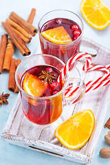 Image showing christmas drink