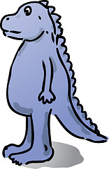 Image showing Cartoon dinosaur