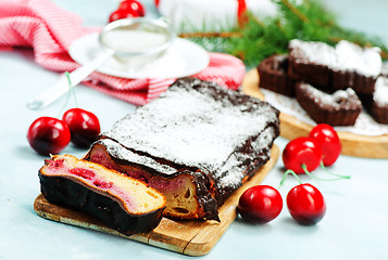 Image showing Christmas cake