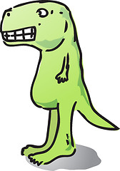 Image showing Cartoon dinosaur