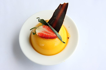 Image showing Fancy pudding