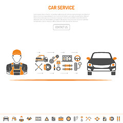 Image showing Car Service Concept