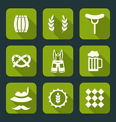 Image showing Oktoberfest Symbols