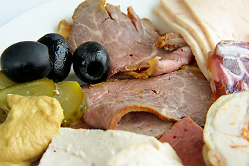 Image showing Cold cuts