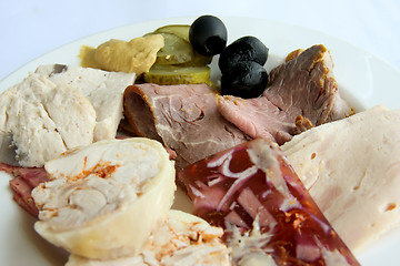 Image showing Cold cuts