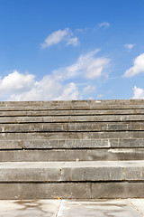 Image showing Stairs made of concrete, close-up