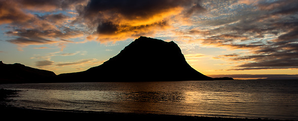 Image showing Kirkjufell, Snaefellsnes peninsula