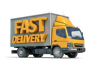 Image showing Delivery Truck Icon