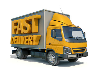 Image showing Delivery Truck Icon