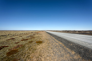 Image showing Long hard road