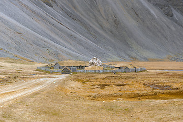 Image showing Ruins of some Viking village