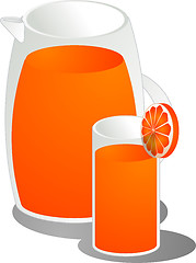 Image showing Orange juice