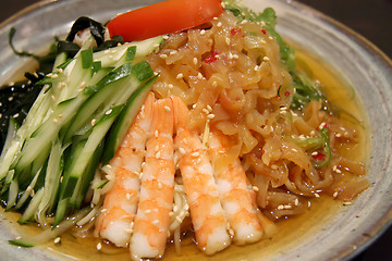 Image showing Japanese seafood