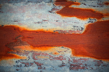 Image showing rust on old metal surface